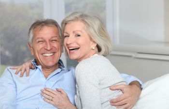 Older Couple Smiling